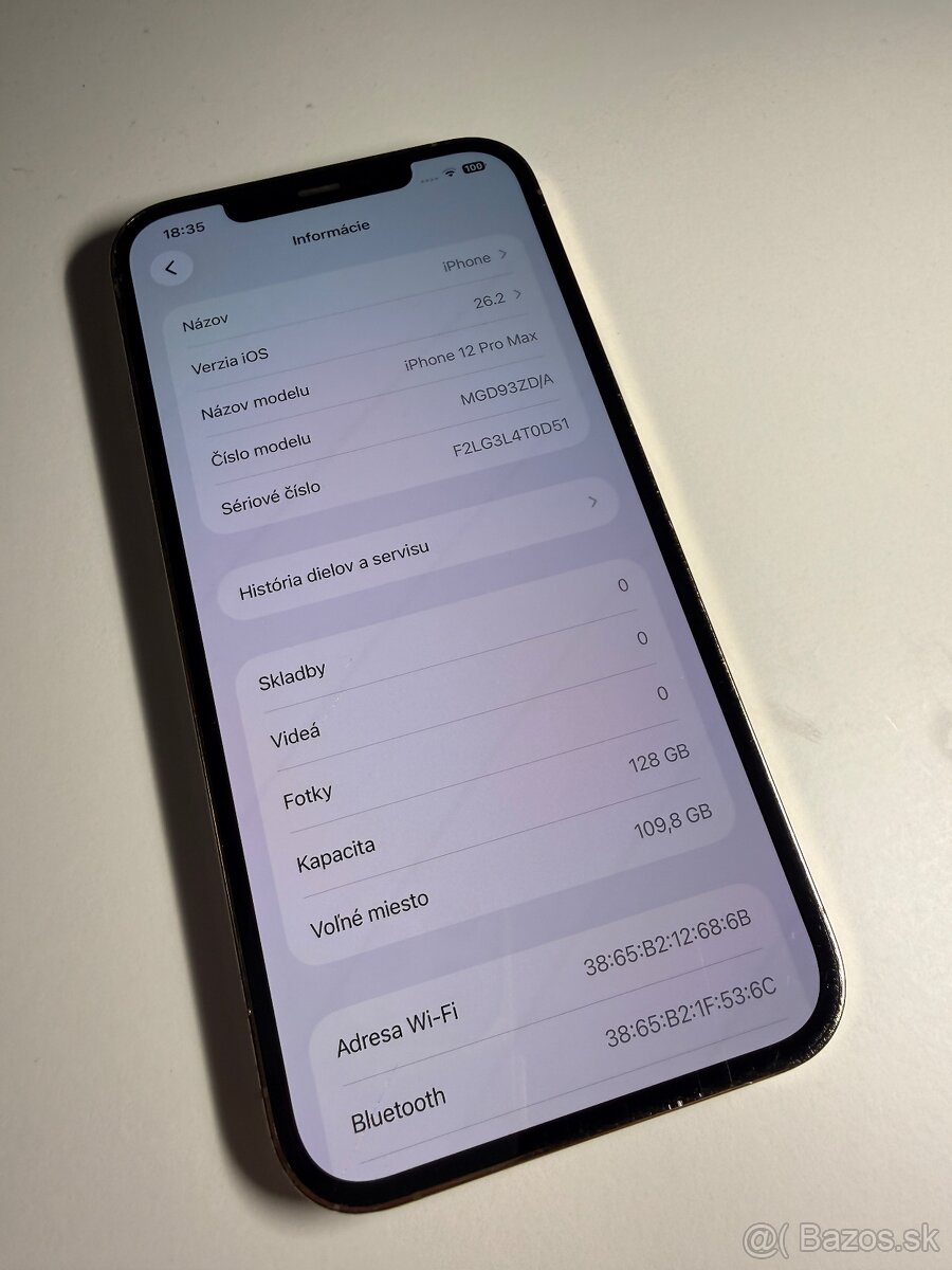 iPhone 12 pro max -128Gb - zdravie 100% - 2