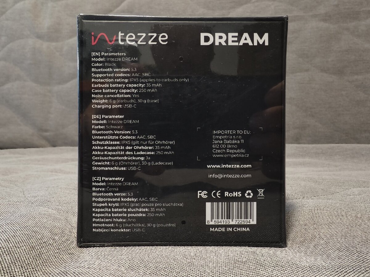 Intezze dream sluchatka - 2