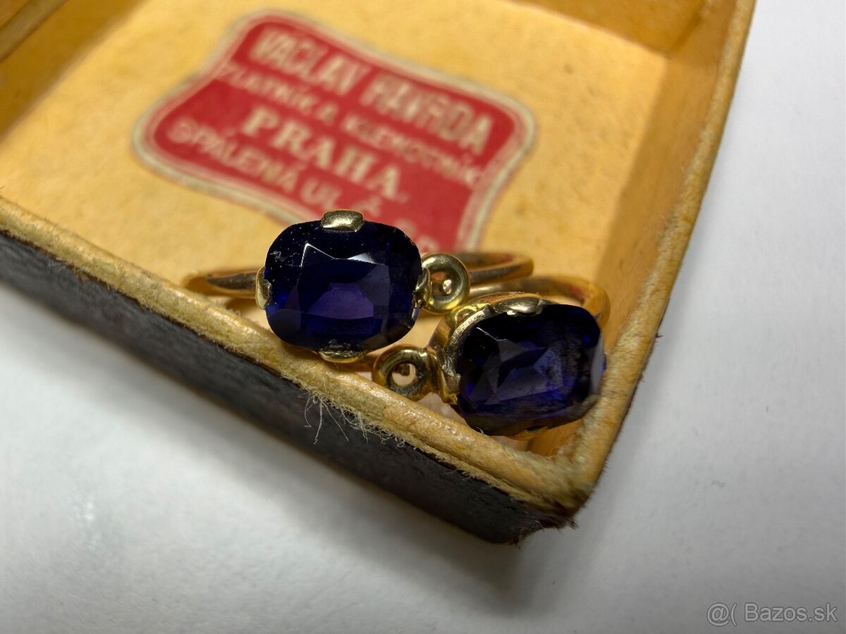 Zlaté náušnice VÁCLAV HAVRDA - 2