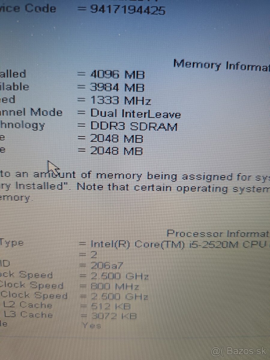 Dell latitude E6320 - 2