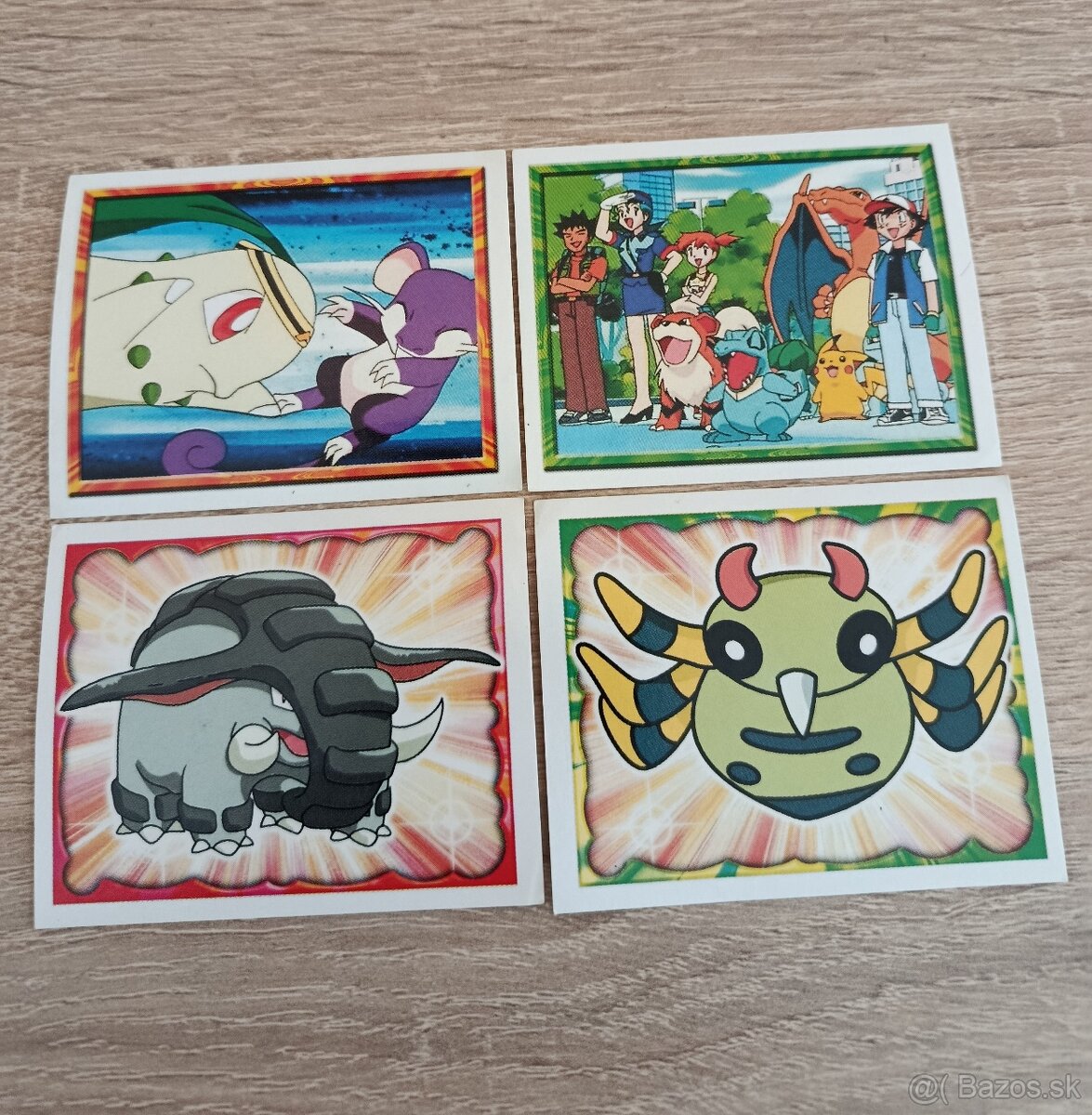 Pokémon nálepky - 2