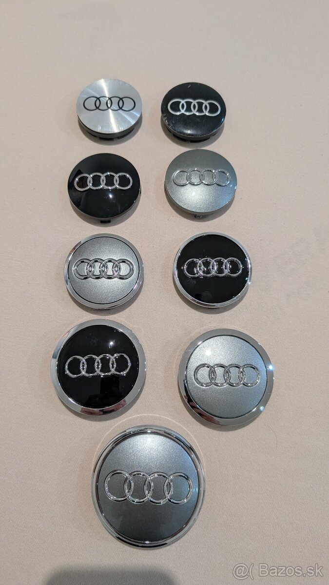 Stredove krytky kolies - AUDI - 2