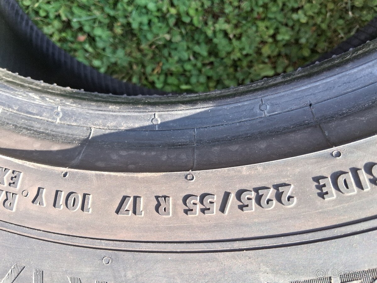 225/55 r17 letne pneumatiky 2 kusy - 2