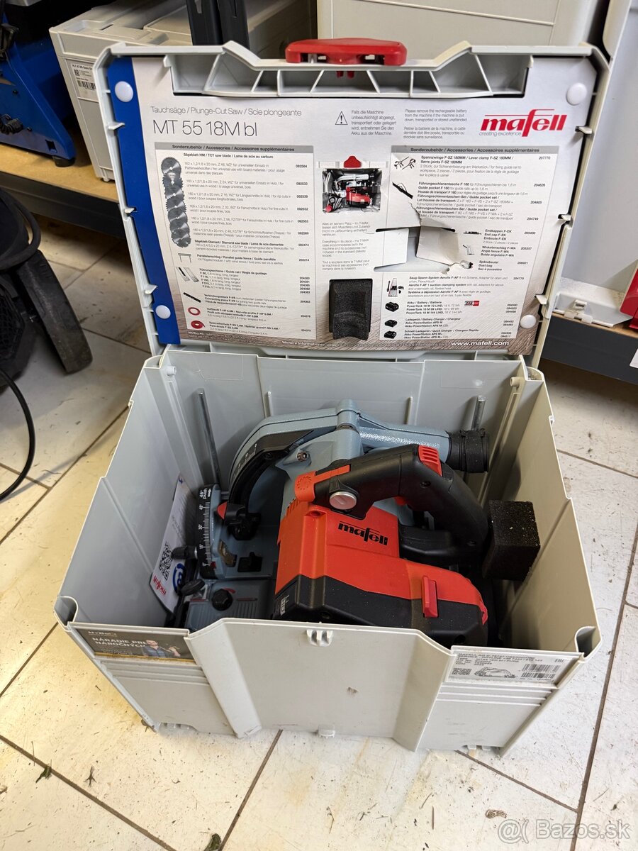 Mafell mt55 18 bl t-max - 2