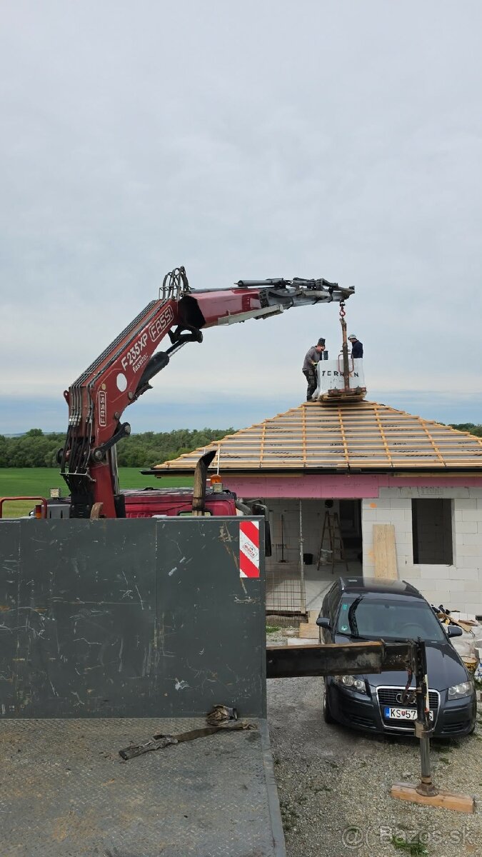 Prace s hydraulickou rukou - 2