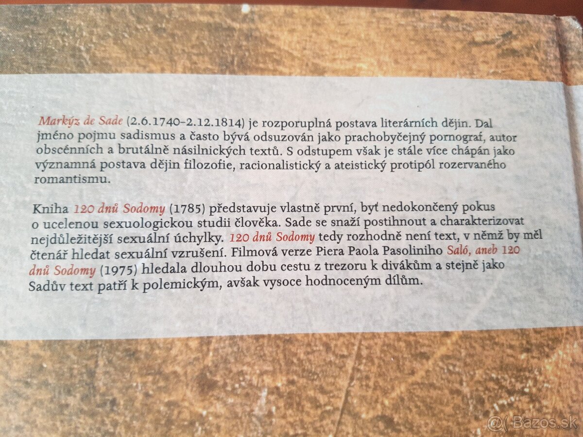 Markýz de Sade - 120 dnů Sodomy - 2