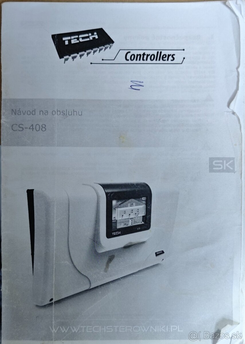 Regulácia Tech Controllers CS-408N - 2