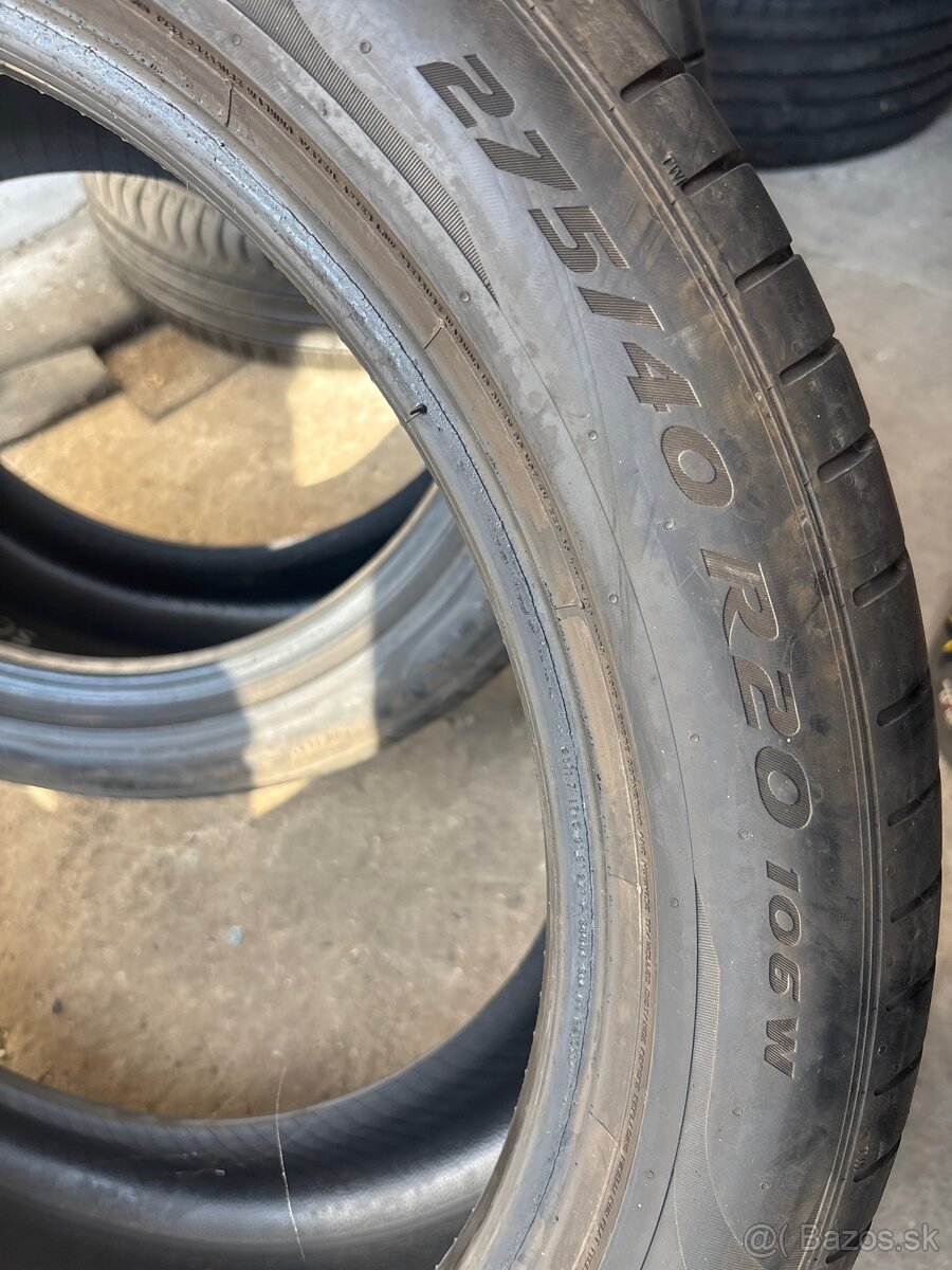 Pneumatiky Pirelli 275/40 r20. 2ks - 2