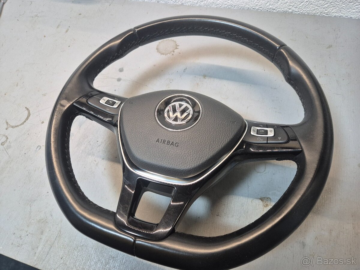 Kožený multifunkčný volant VW + Airbag - 2