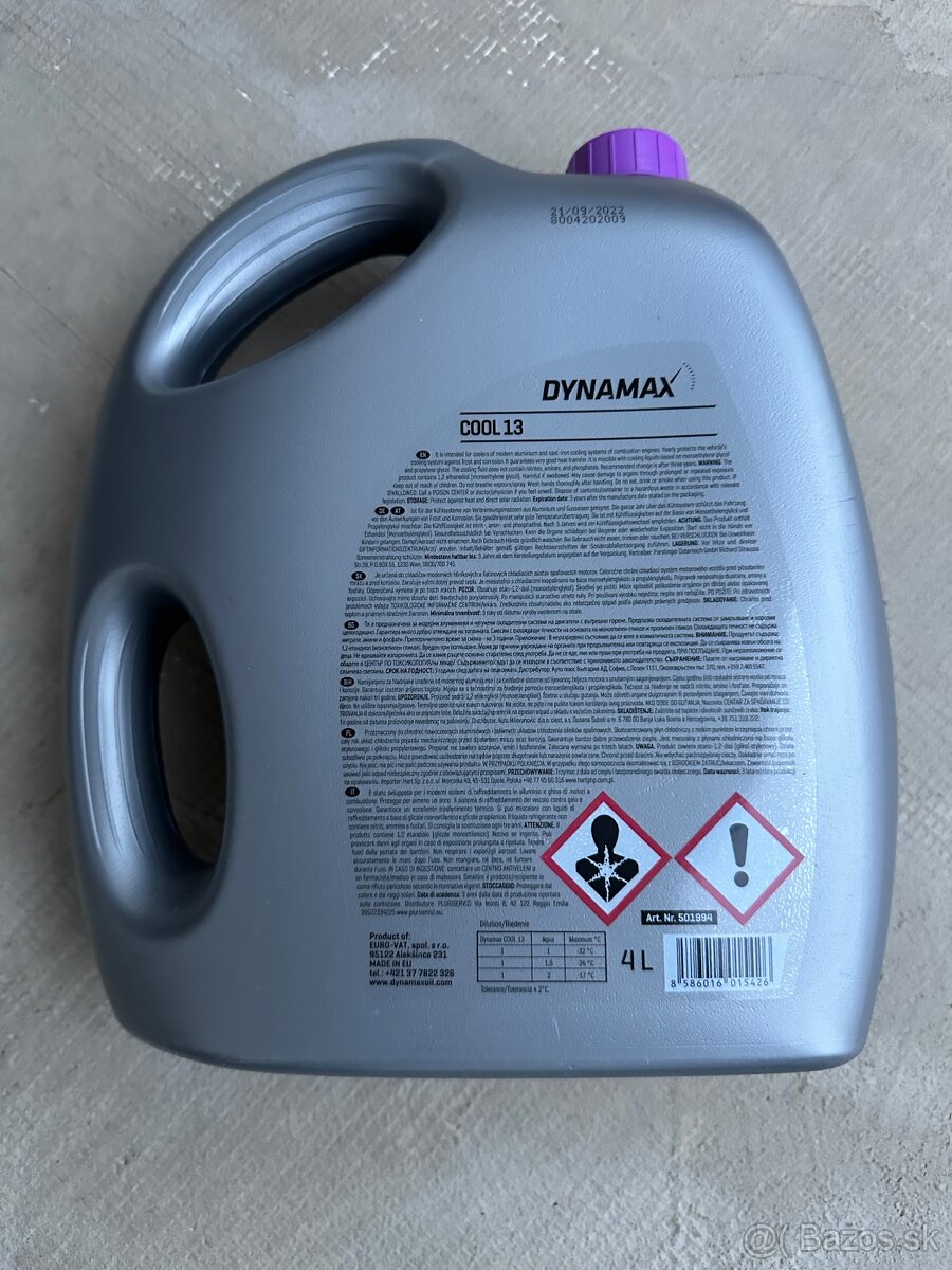 Predam nemrznucu zmes G13 4L - 2