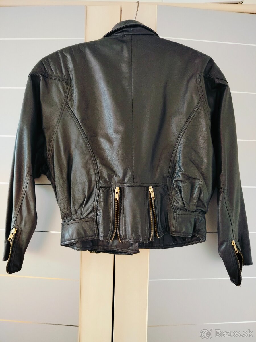 Kožená bunda vel. M/L - 2
