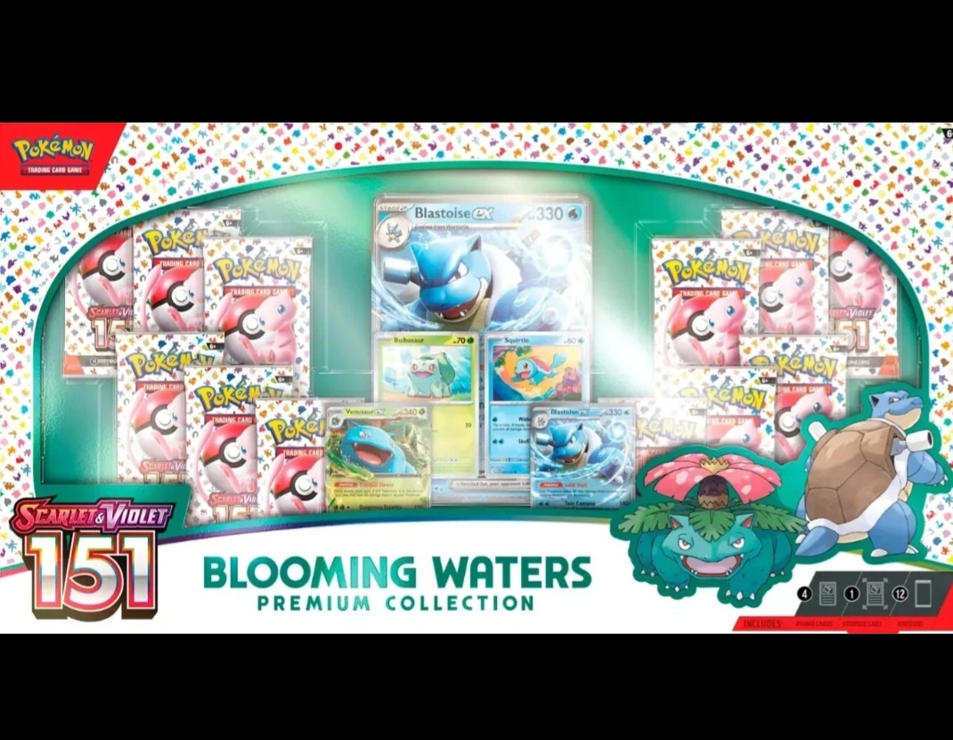 Pokemon 151 Blooming waters premium collection - 2