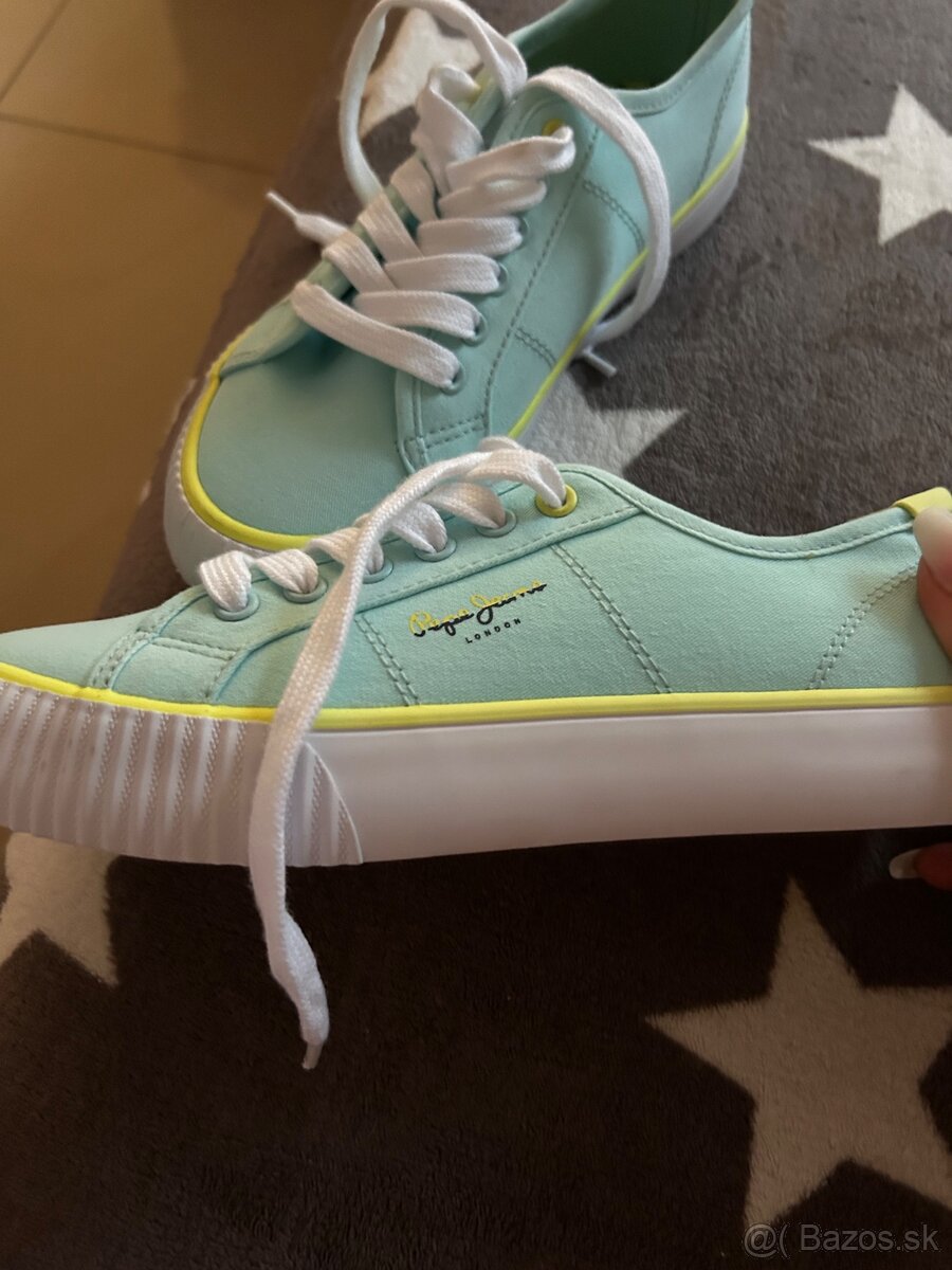 Krásne nenosené tenisky pepe jeans - 2
