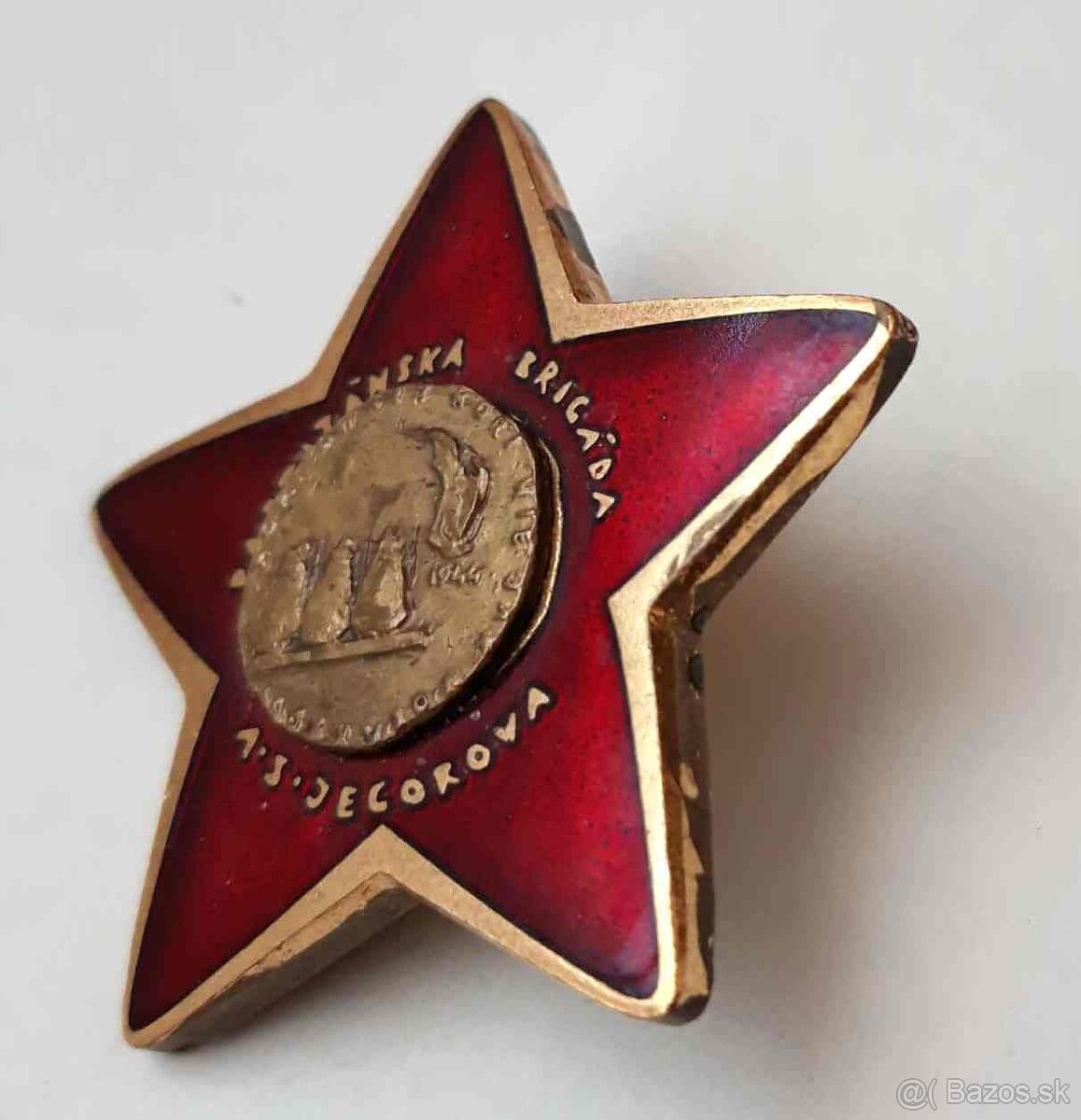 Predam hviezdu-Parizanska brigada Jegorov. - 2