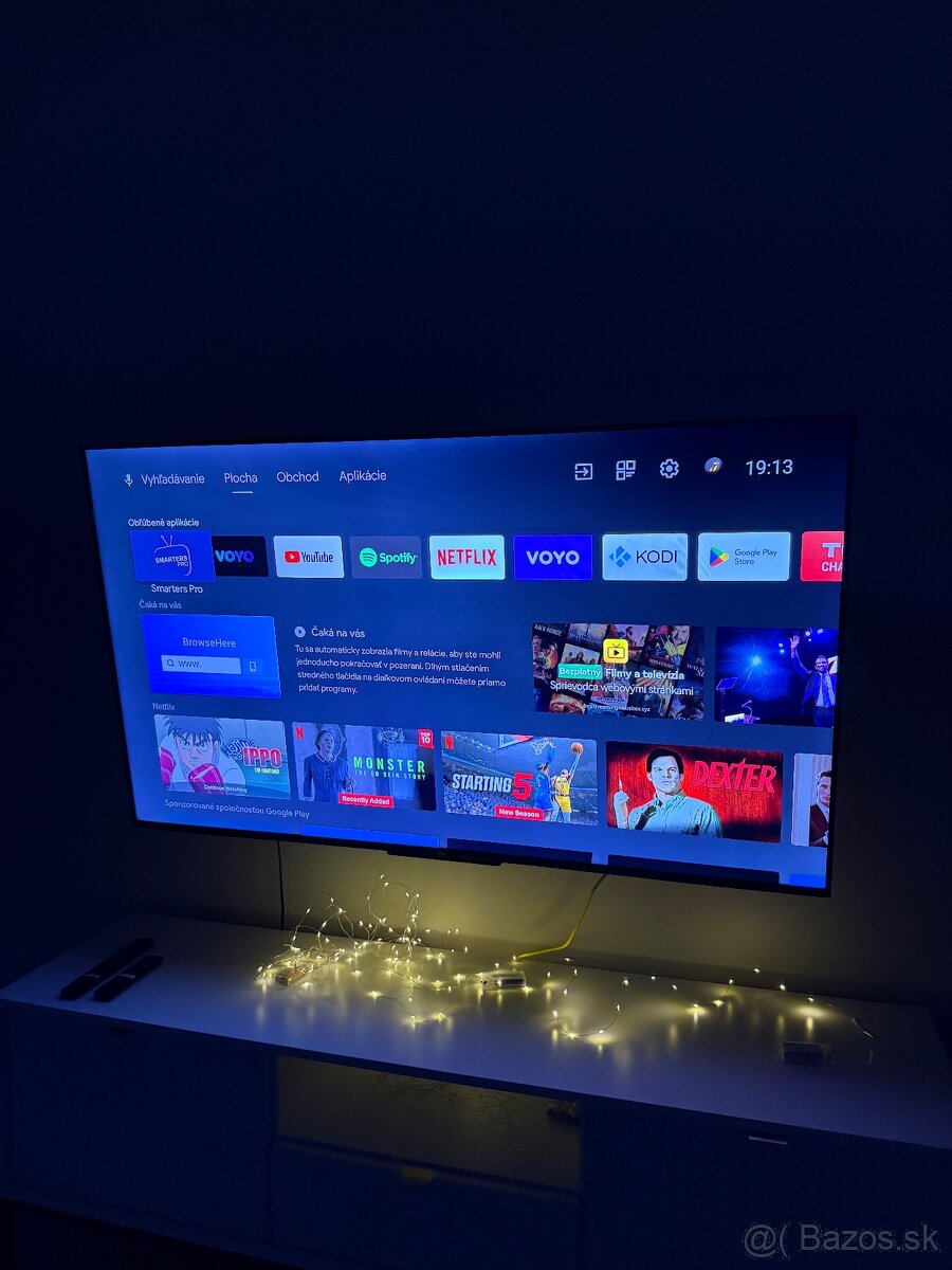 TCL 55” 4K Smart TV + drziak + 2 ovladace - 2