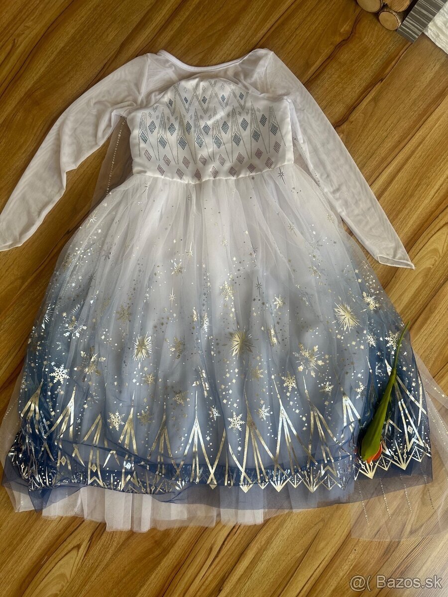 Šaty, kostým pre Elzu, frozen Nový - 2