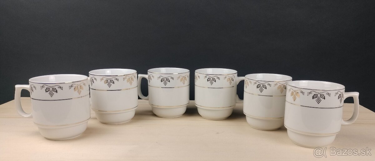 Retro poháre, Rigopal Industrial Argentina, sklenené misy... - 2