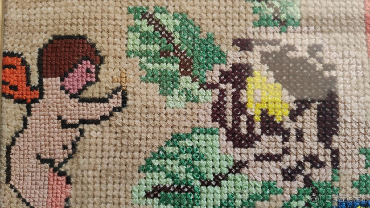 Obraz vysivany svety - 2