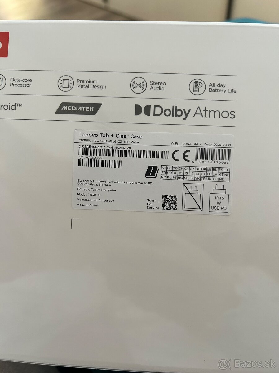 Lenovo tablet + Clear Case - 2