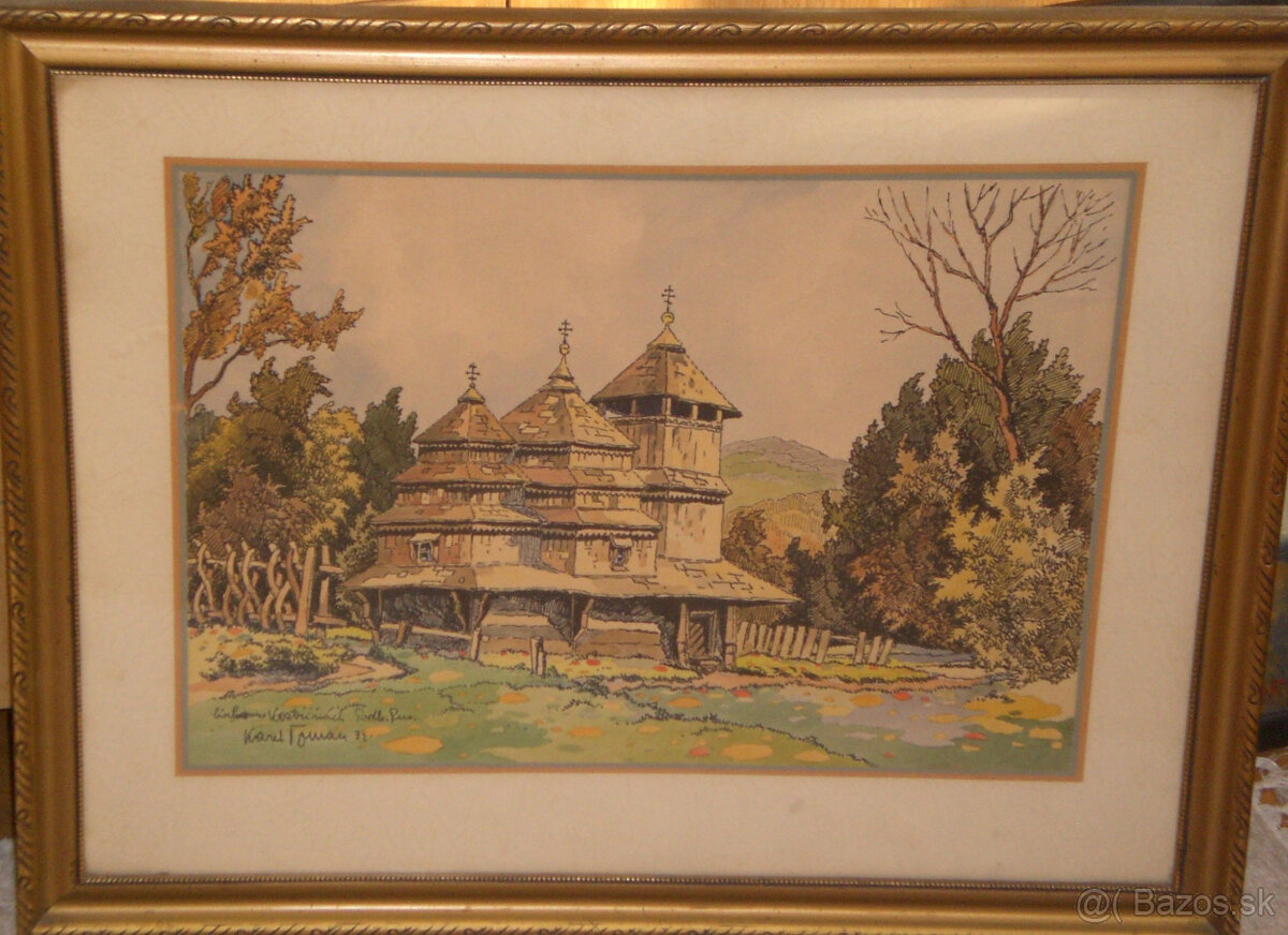 4 x obraz - Karel Toman - 2