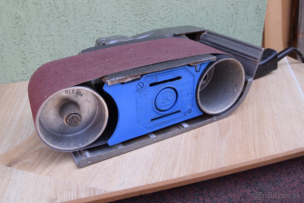 Pásová brúska SCHEER MB6-U (900W, 100 - 130 mm) - 2