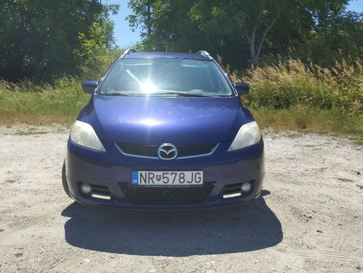 Mazda 5 1.8, 7 miest, ťažné - 2