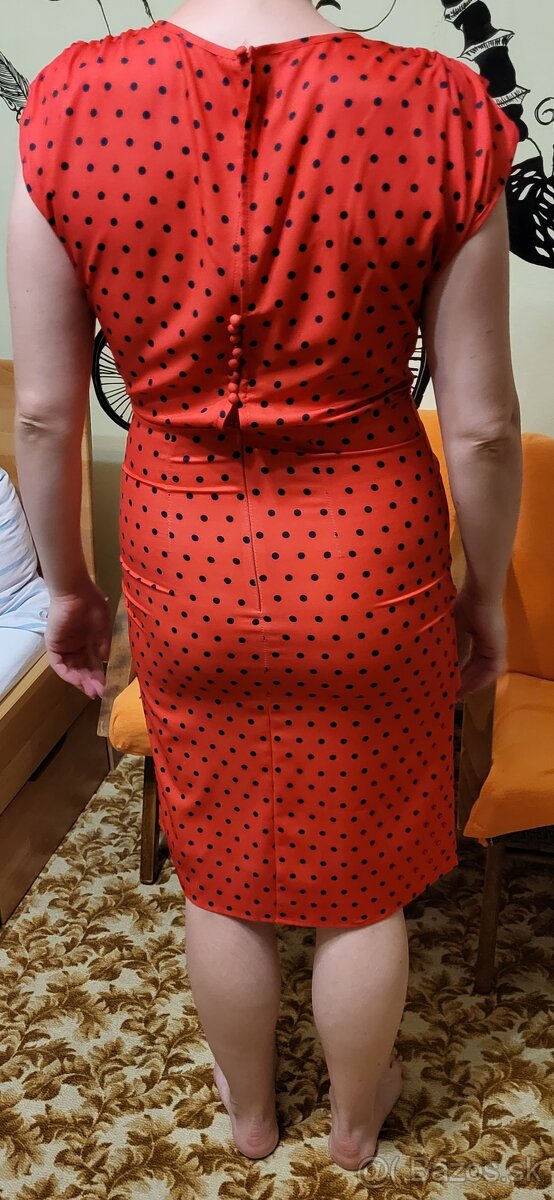 bodkované šaty M - 2