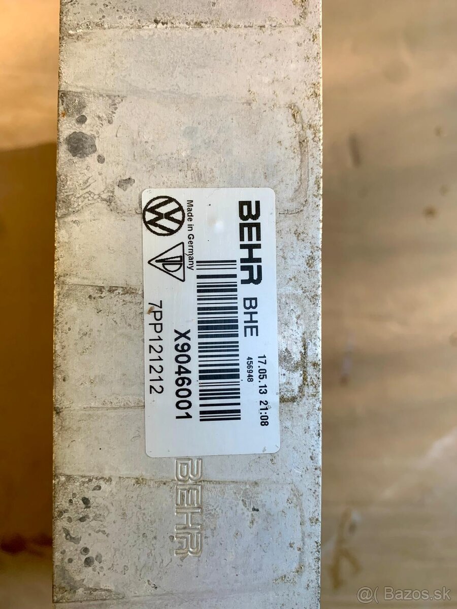 VODNY CHLADIC 7PP121212 PORSCHE PANAMERA (970) - 2