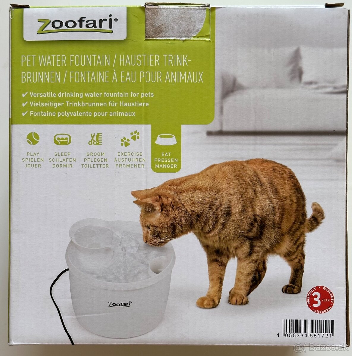 Fontana na pitie pre psa alebo macku - 2