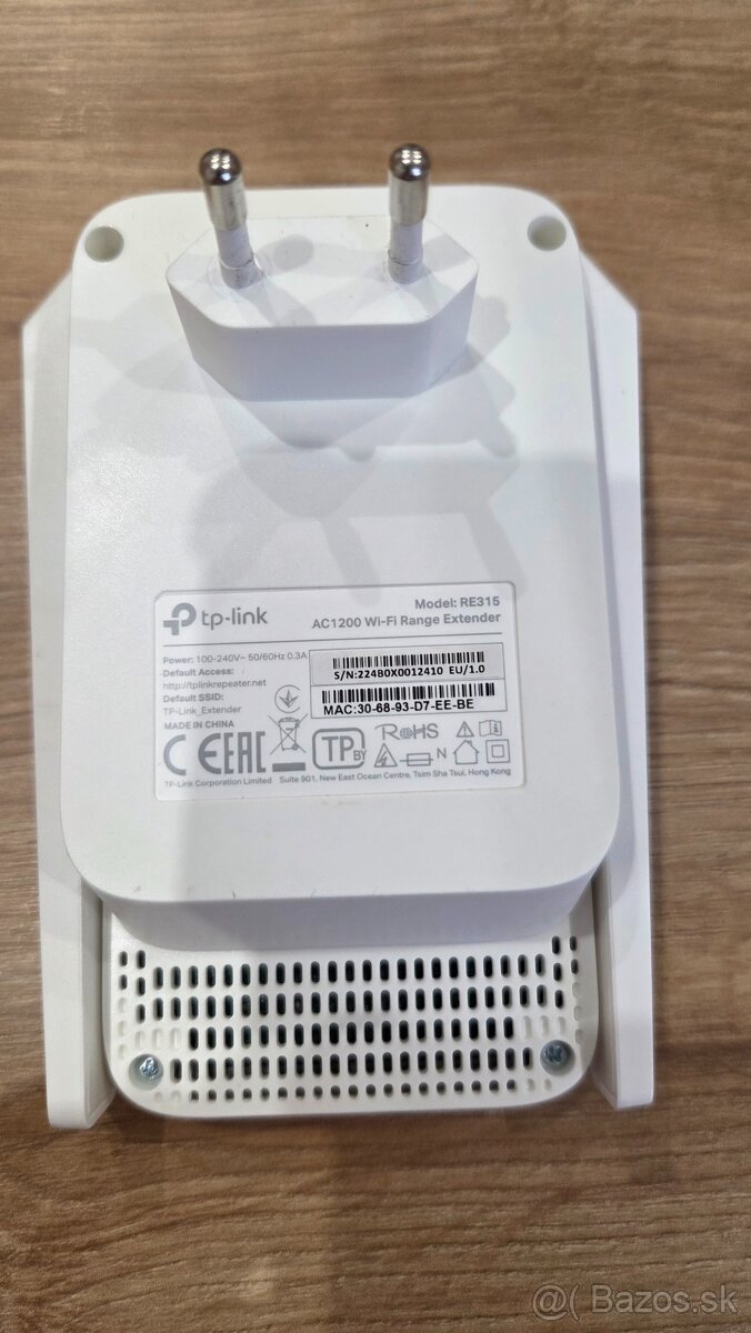 Zosilovač WiFi TP-Link RE315 - 2