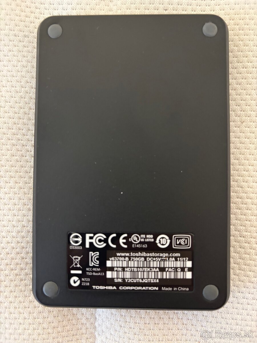 Toshiba 2.5" 750GB - 2