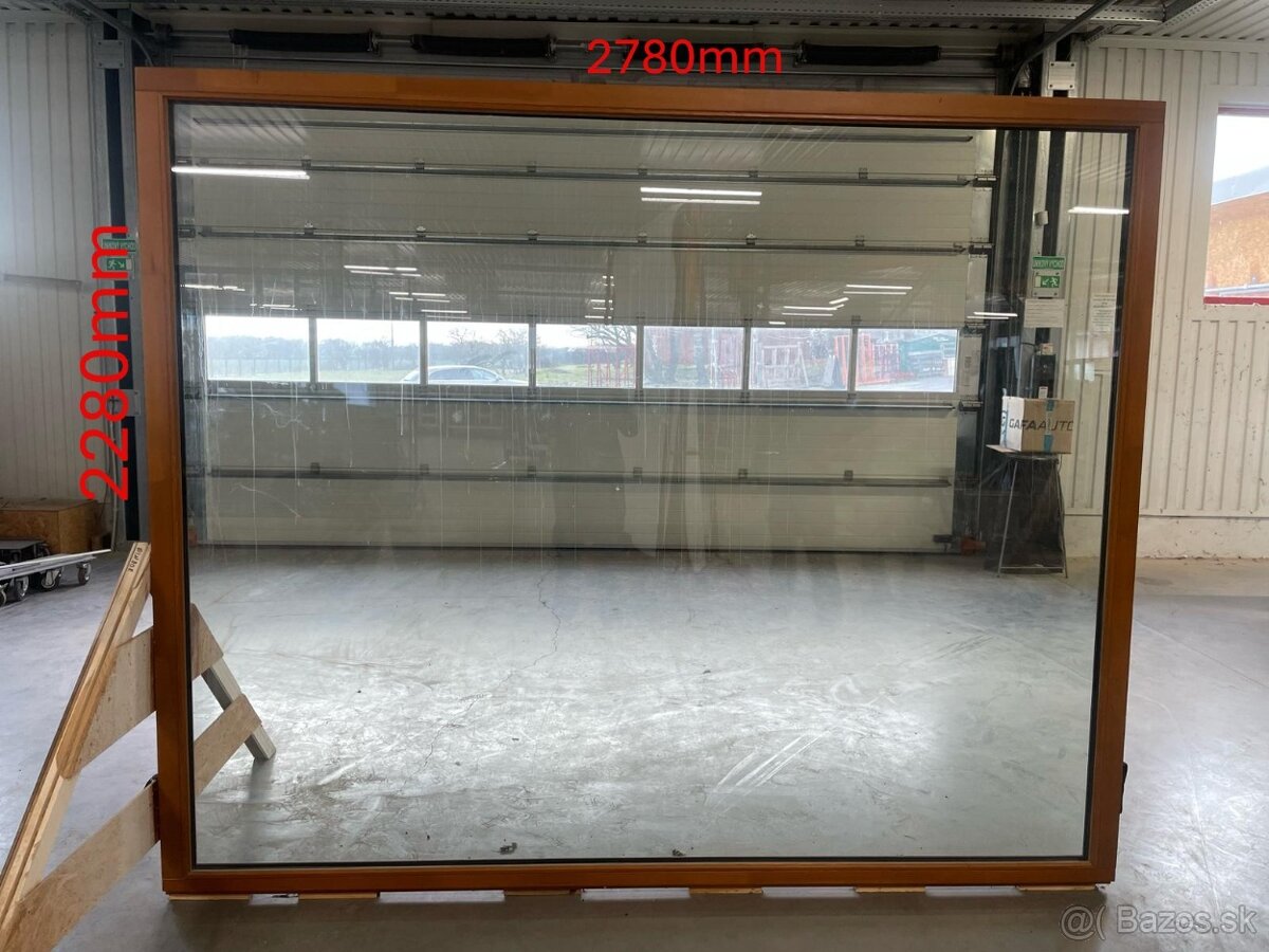 Drevené fixné okno - 2