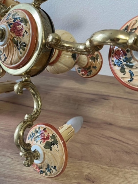 Luster starožitný 2 kusy - 2