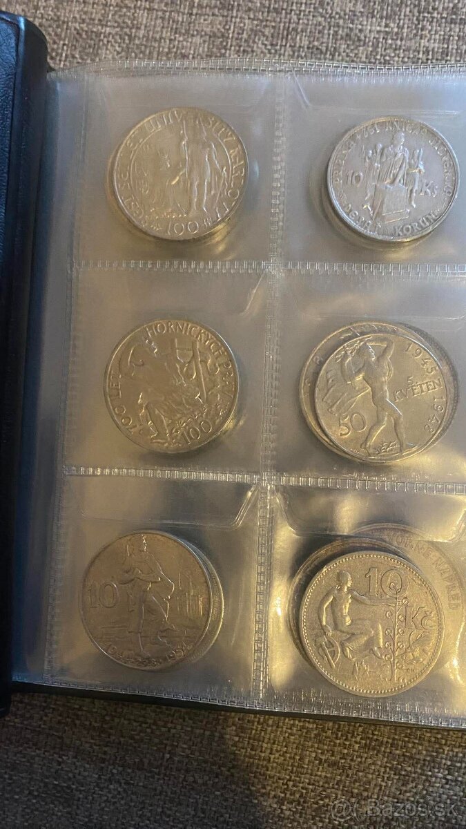 Strieborne mince - 2