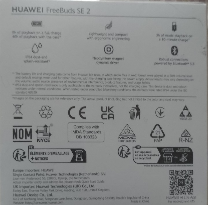 Slúchadlá Huawei - 2