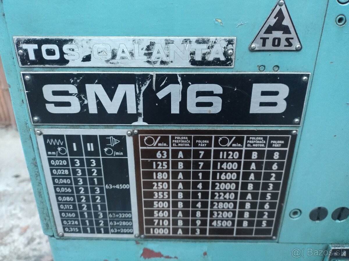 Sustruh SM16, SM16B - 2