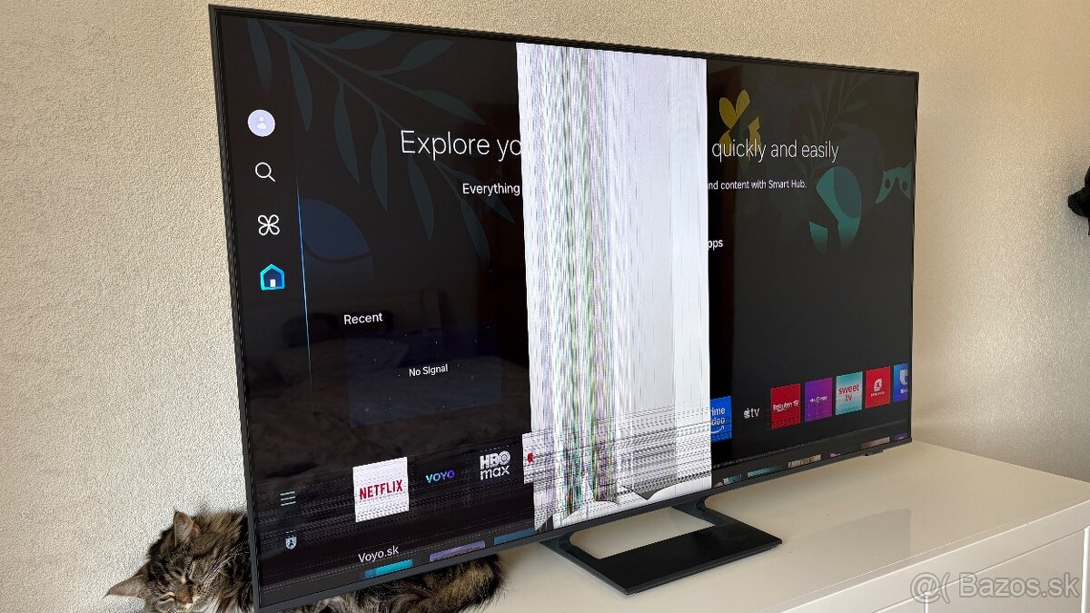 Samsung crystal UHD 55” smart - 2