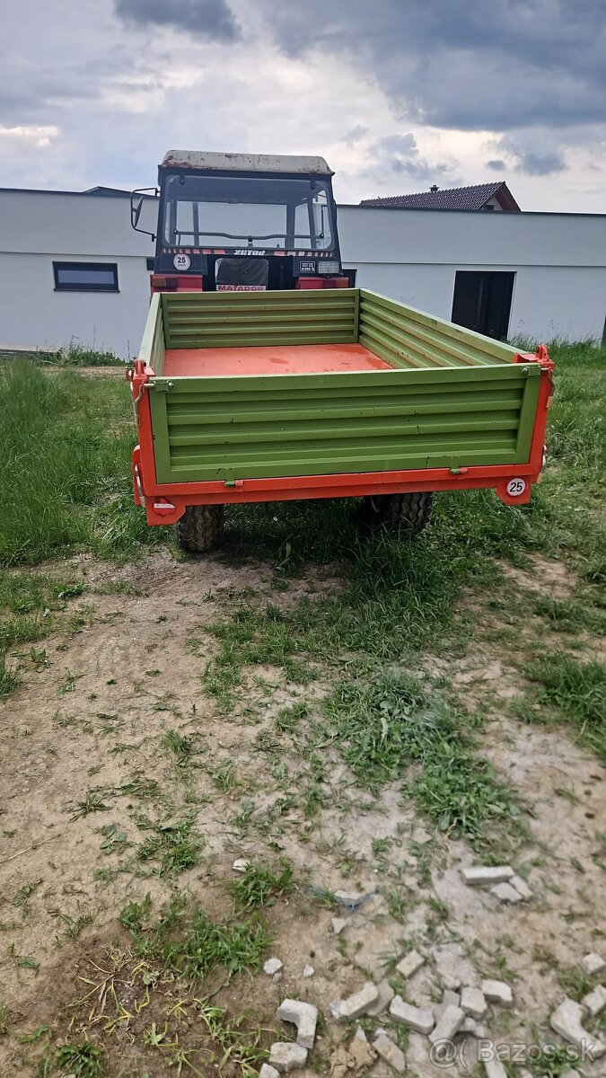 Vlecka za traktor ako nová Black friday akcia - 2