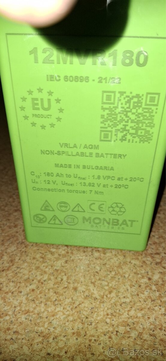 MONBAT batéria 12V-180AH - 2