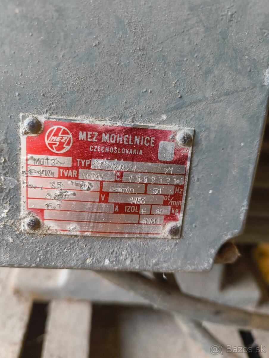 Predám elektromotor 7.5 KW - 2