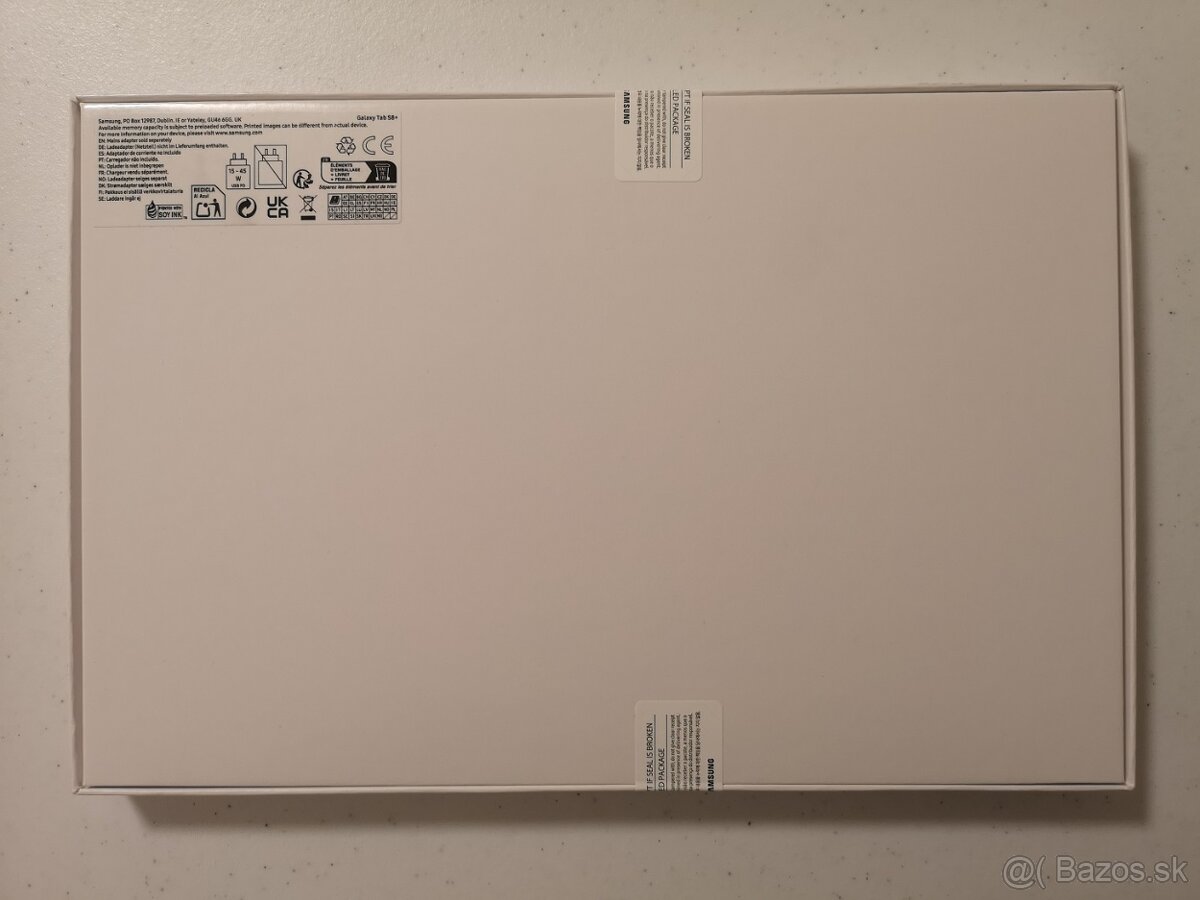 Samsung Galaxy Tab S8+ 8/128GB (nový) - 2