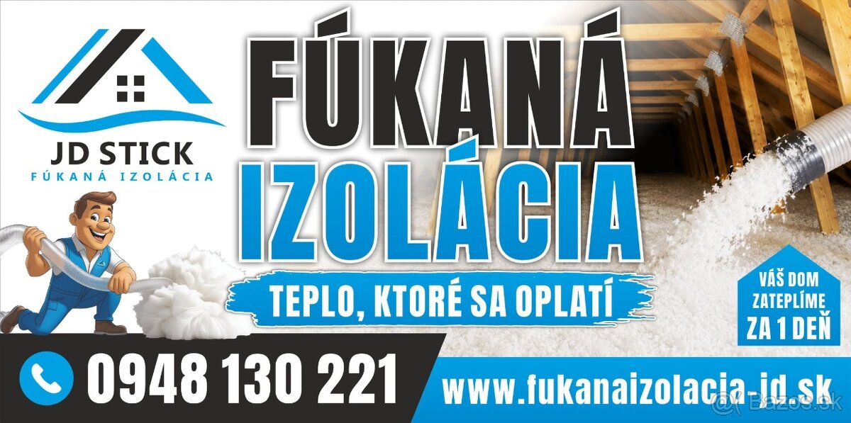 Zateplenie fúkanou izoláciou - MINERÁLNE VLÁKNO - 2