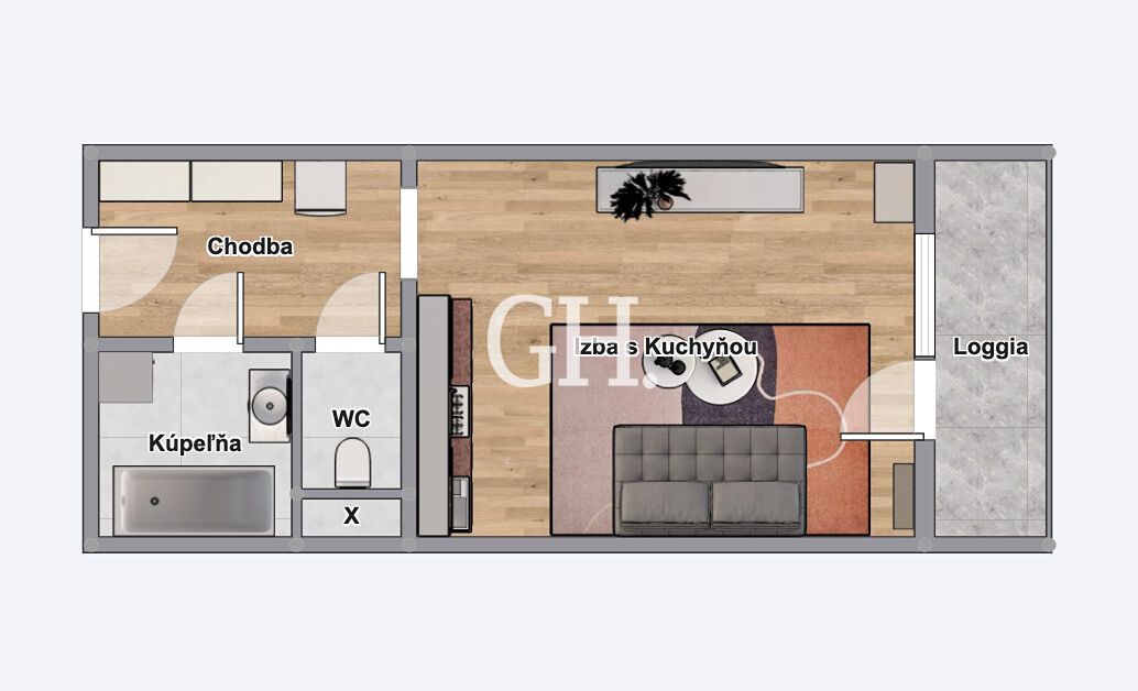 FEJOVA – Investičný byt v centre mesta s vysokým potenciálom - 2