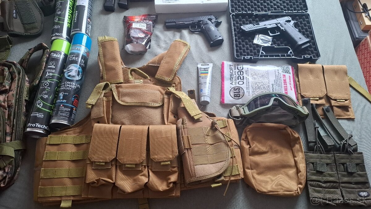 Airsoft zbrane a výbava - 2