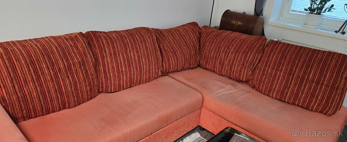 rohová rozkladacia sedačka - 2