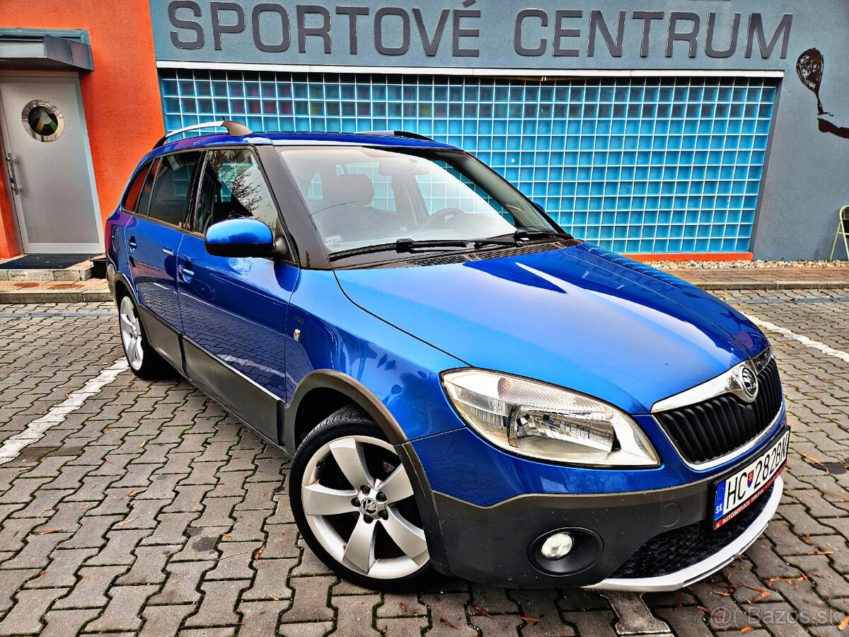 Škoda Fabia II.Combi SCOUT 1,4 /63kW Benzin/ LPG rv: 11/2013 - 2