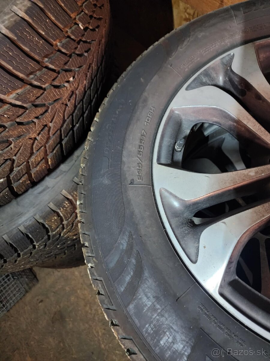 Predám elektróny s pneumatikami na mercedes - 2