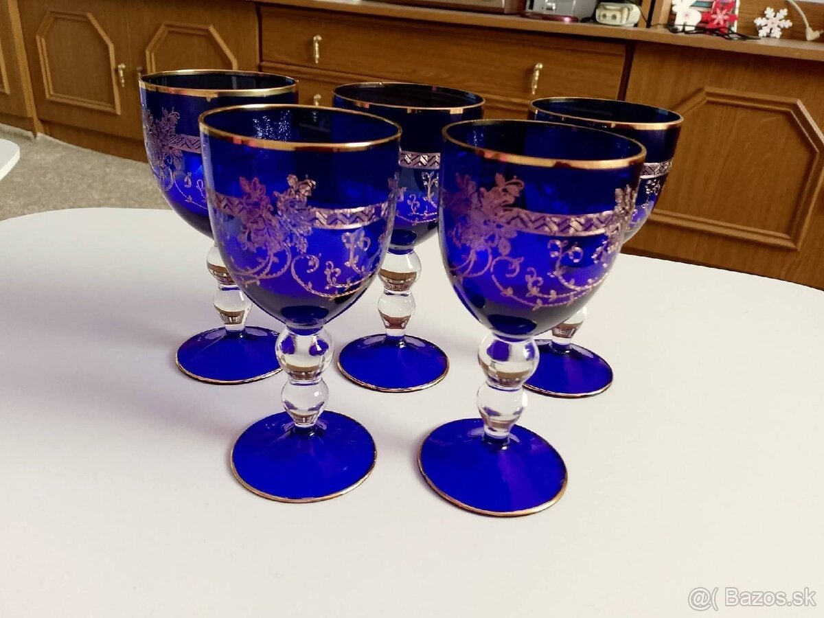 Poháre modré - 2