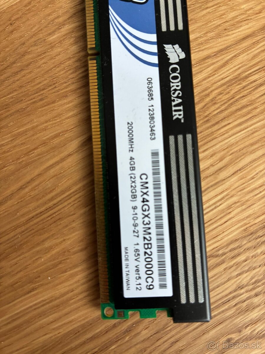 4gb ram (2x2gb) - 2
