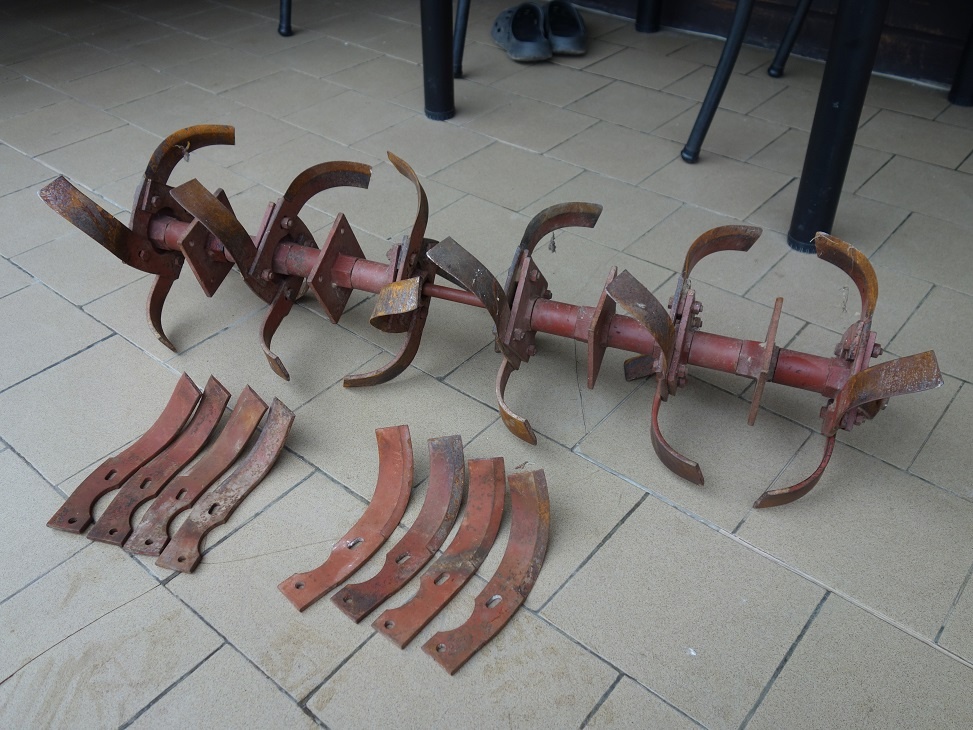 rotavator - nože - 2